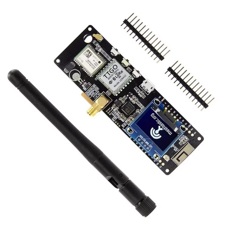 carte-developpement-ttgo-t-beam-esp32-lora-868mhz-wifi-bluetooth-gps-sma-18650-support-de-batterie-avec-oled