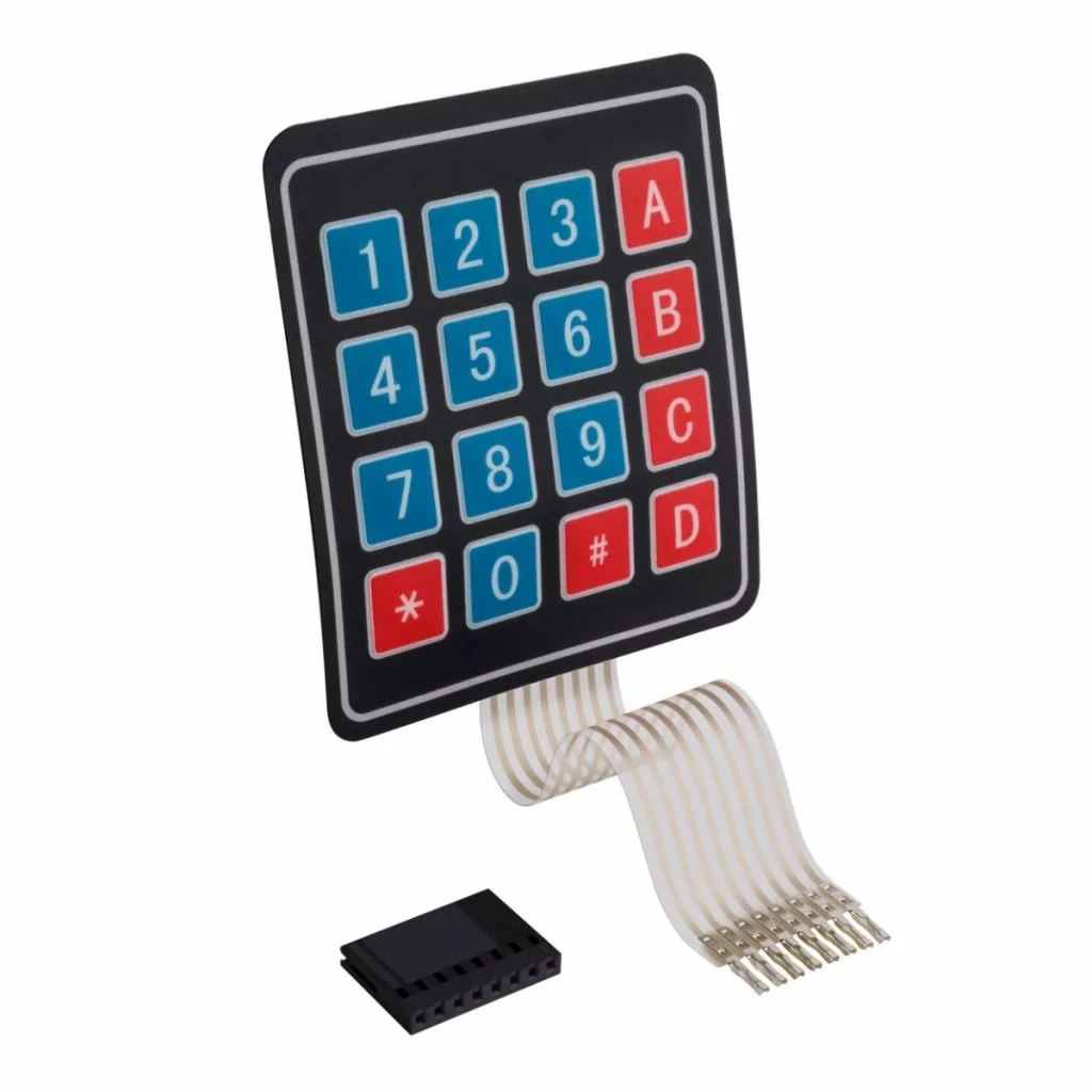 Clavier matriciel 4×4 pour Arduino et Raspberry Pi