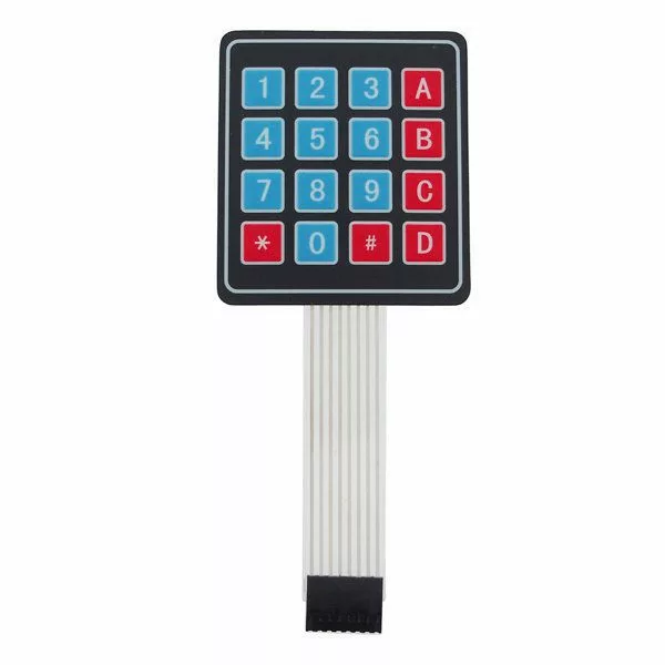 Clavier matriciel 4×4 pour Arduino et Raspberry Pi