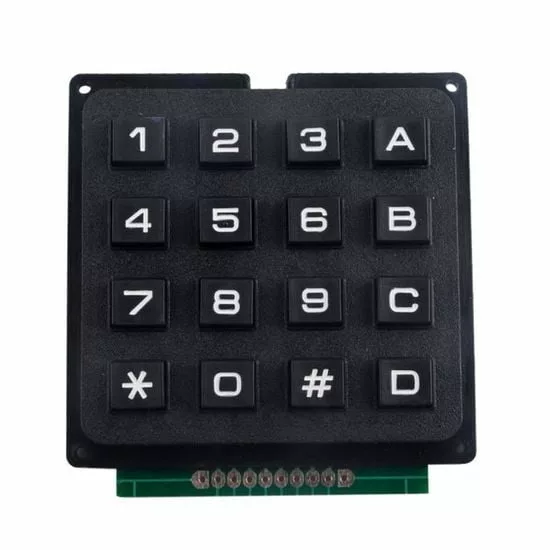 Clavier matriciel 4×4 pour Arduino et Raspberry Pi