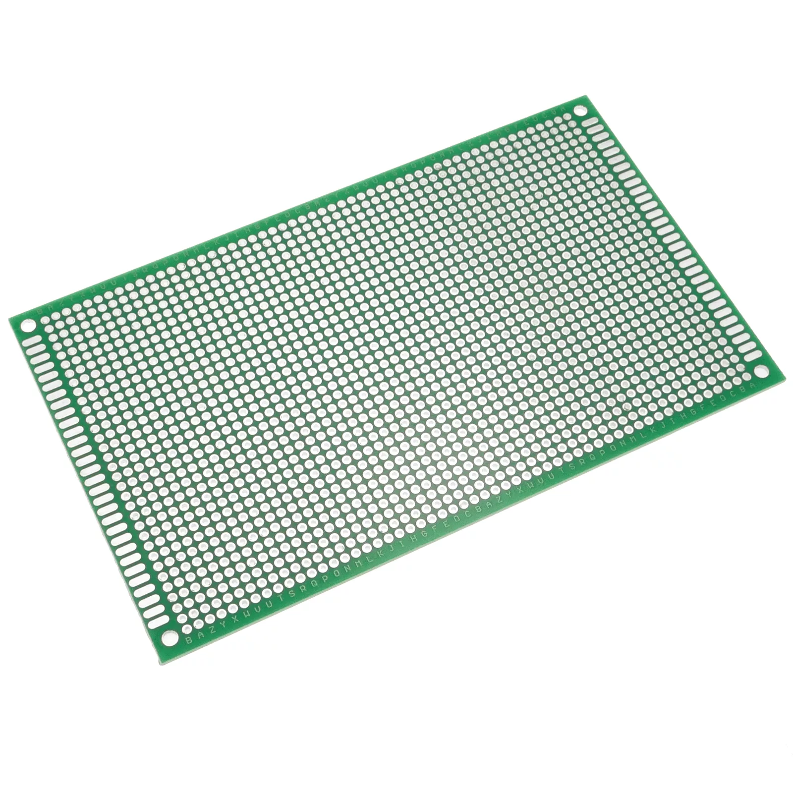 Plaque perforee 10×10 cm verte Double Face