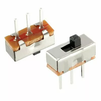 Interrupteur à glissière 3 broches pour circuits électroniques