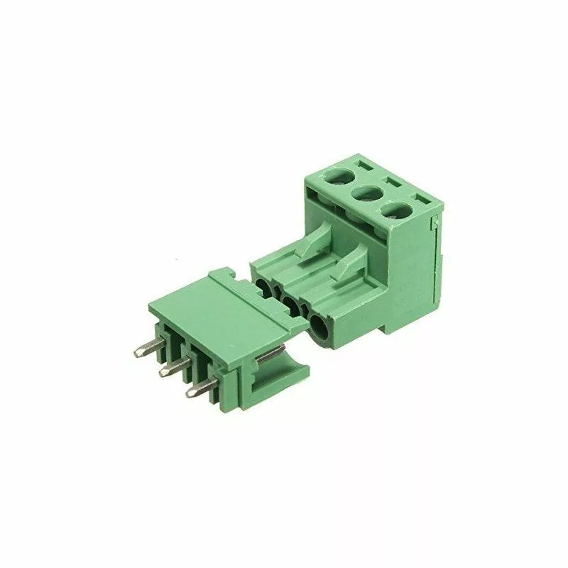 Connecteur à vis PCB 3 broches vert