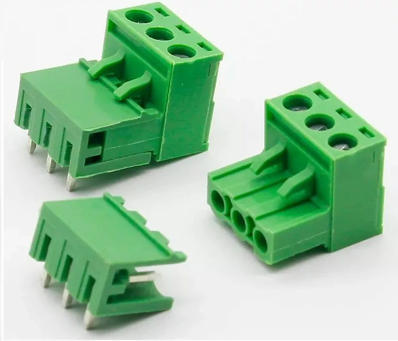 Connecteur PCB à vis 3 broches vert