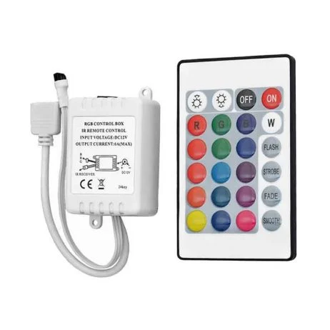 Contrôleur RGB avec télécommande IR