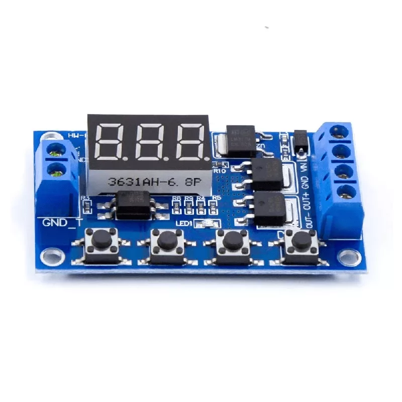 Module temporisateur numérique avec affichage LED