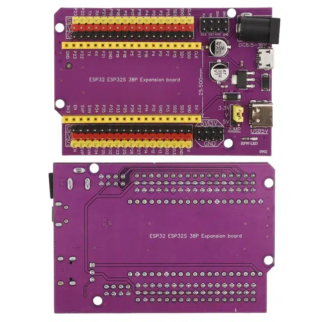 Carte d’extension ESP32 38P pour projets IoT