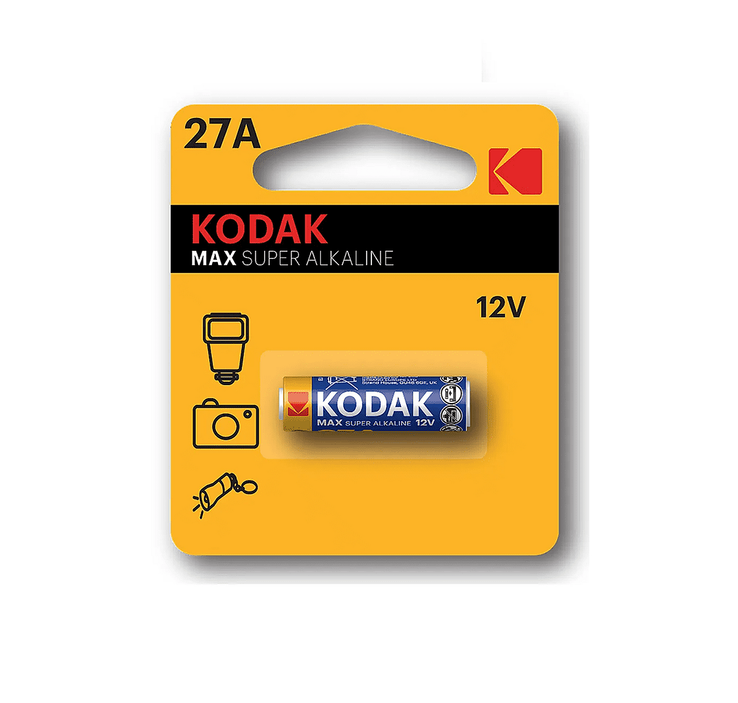 Pile Alcaline KODAK A27 27A – 12V