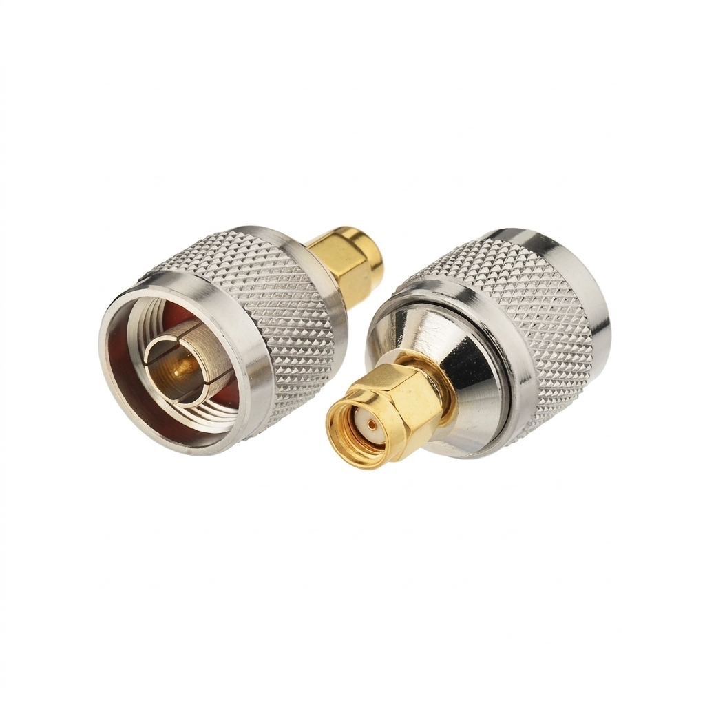 Adaptateur RF SMA N mâle vers SMA femelle