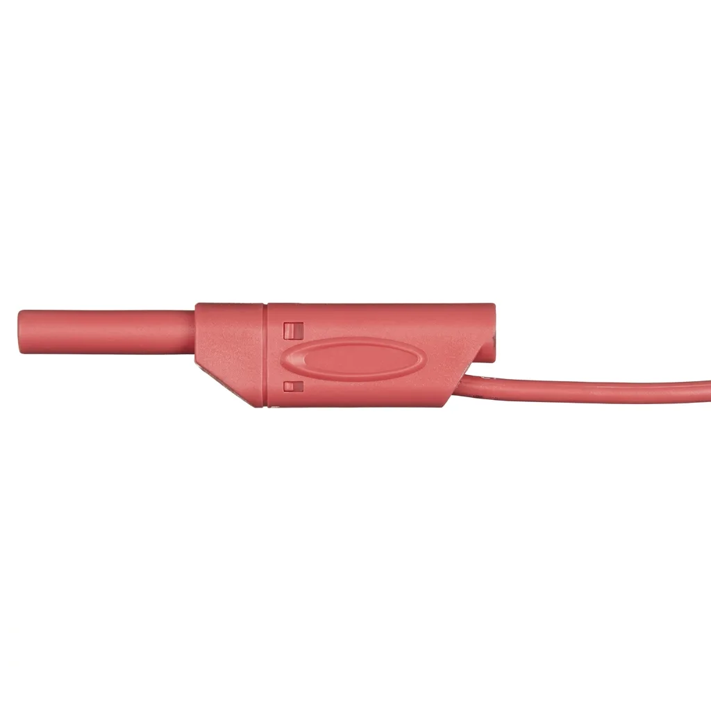 Cordon banane-banane 4mm Rouge empilable sécurisé 1.5 Métre