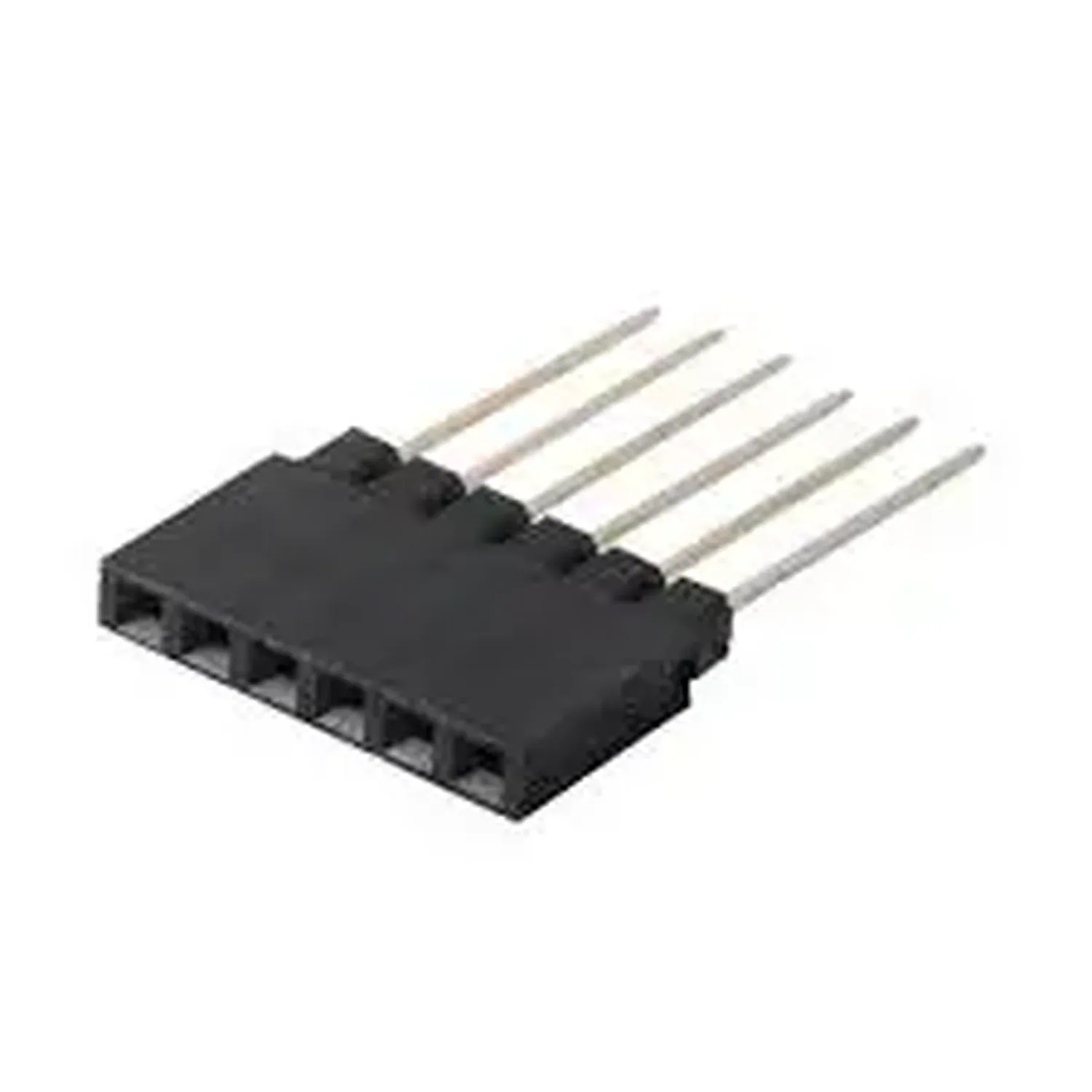 Barrette Connectique 6pin Femelle 11mm pour Projets Électroniques (Connecteur)