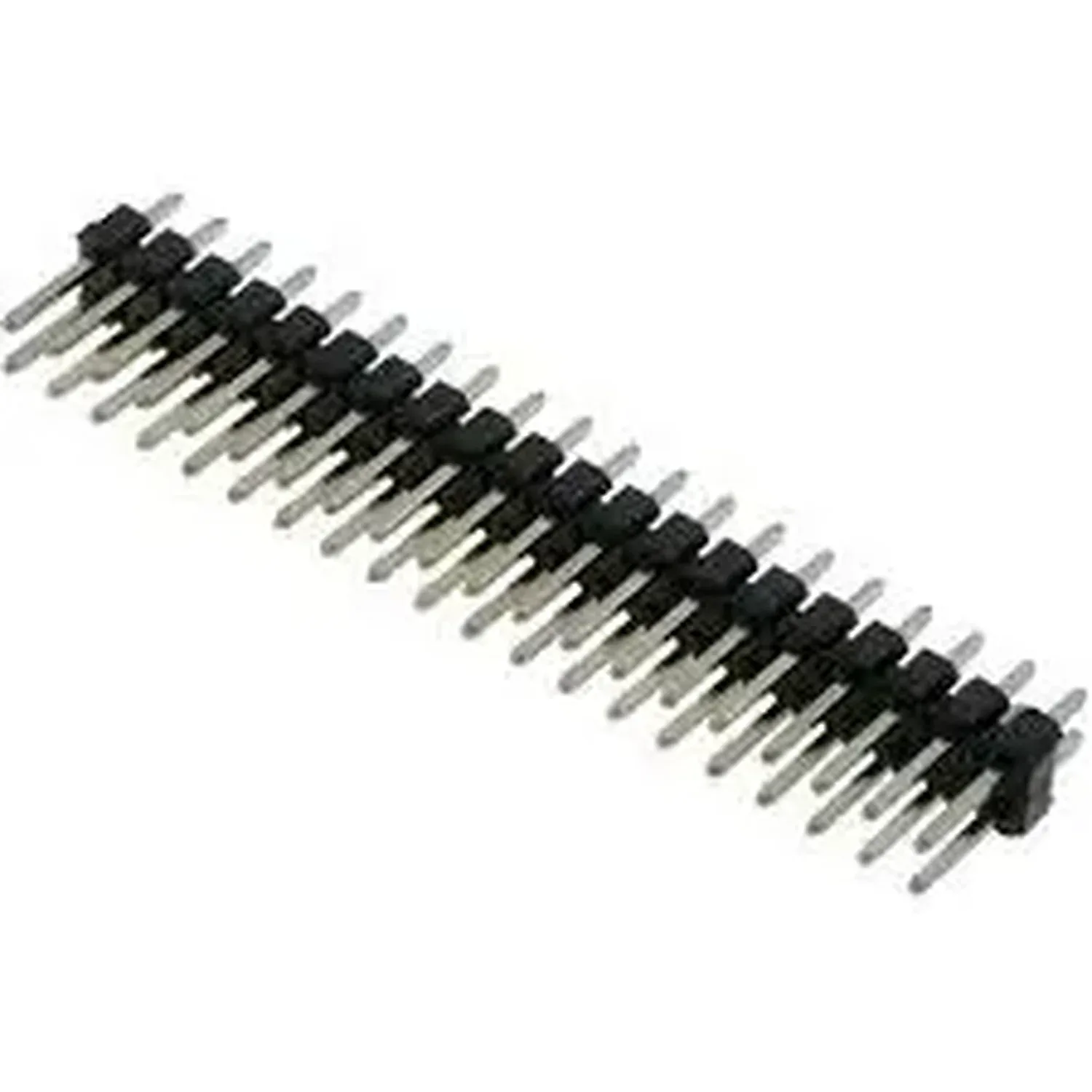 Barrette connectique 2x20Pin mâle angle droit pour modules électroniques