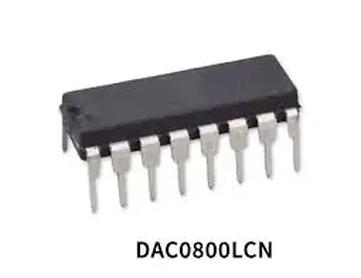 Convertisseur numérique-analogique DAC0800LCN 5V, circuit intégré DIP-16