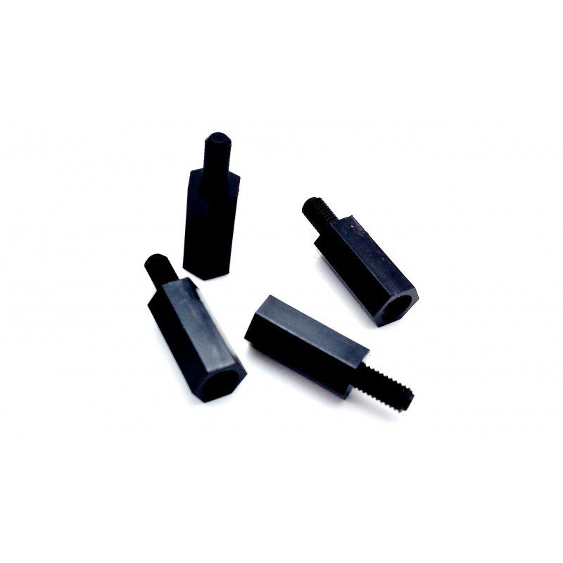 Entretoise en plastique 2.5+20mm