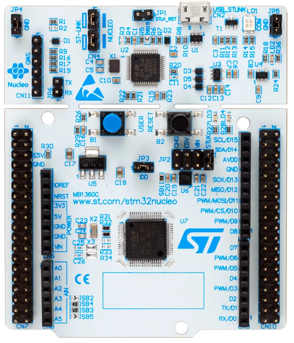 Carte de developpement STM32 NUCLEO-G0B1RE