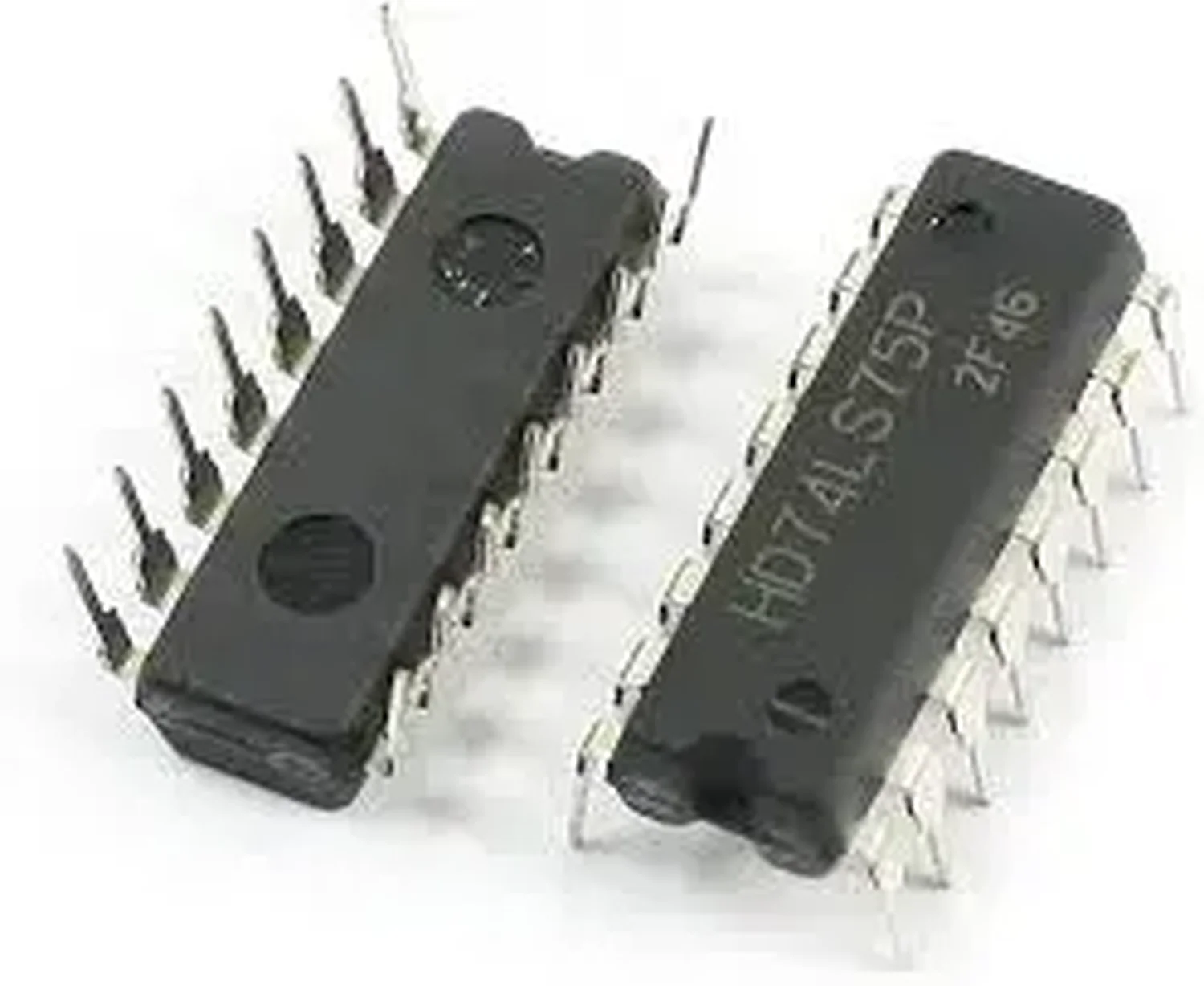 Circuit intégré 74LS75 DIP-16, bascules D pour projets électroniques (composant)