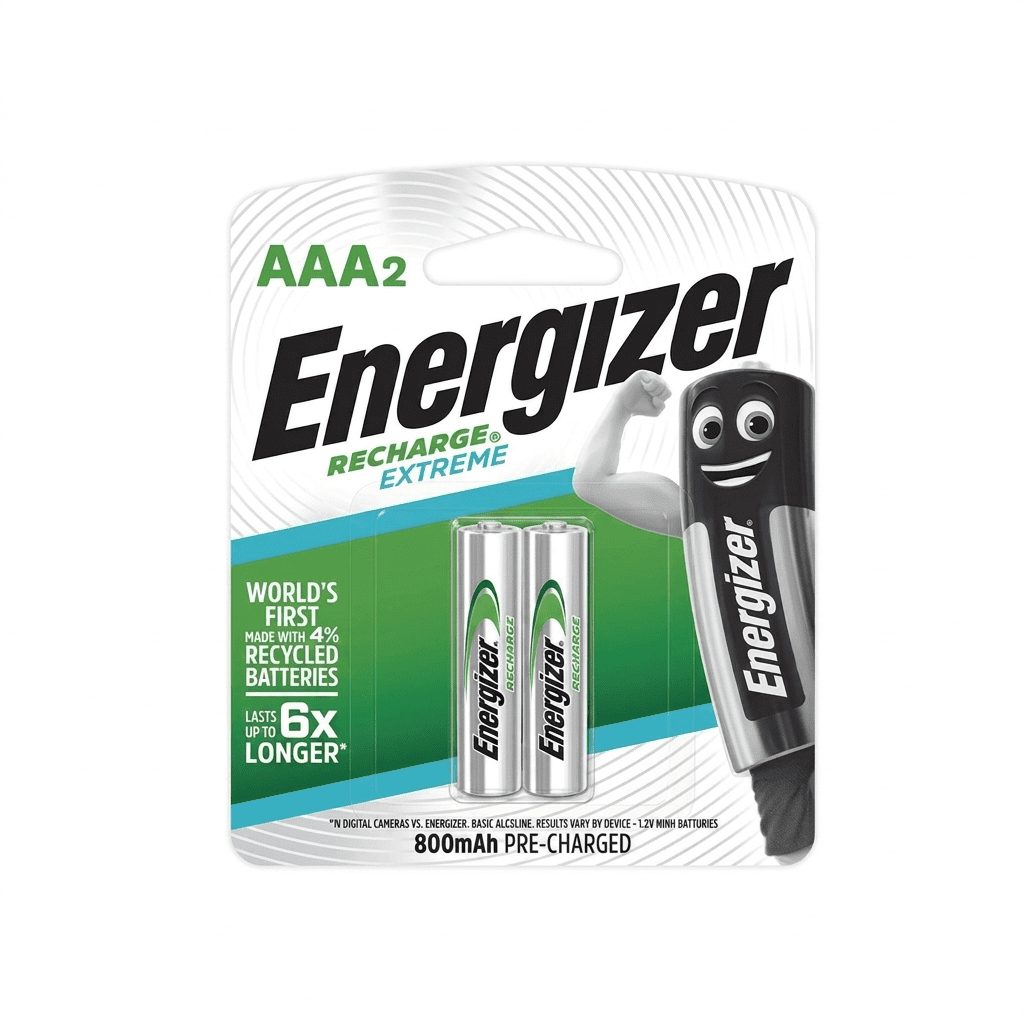 Pack 2xAAA Rechargeable Energizer