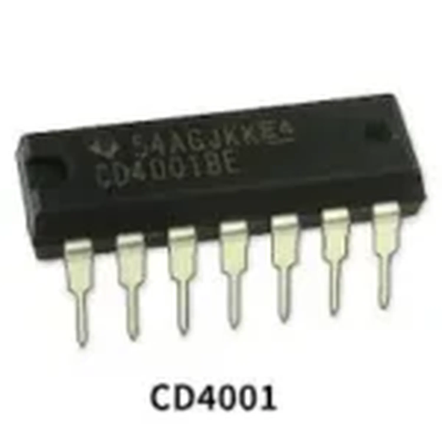 Circuit intégré CD4001, 4 portes NOR, composant électronique 3V-15V