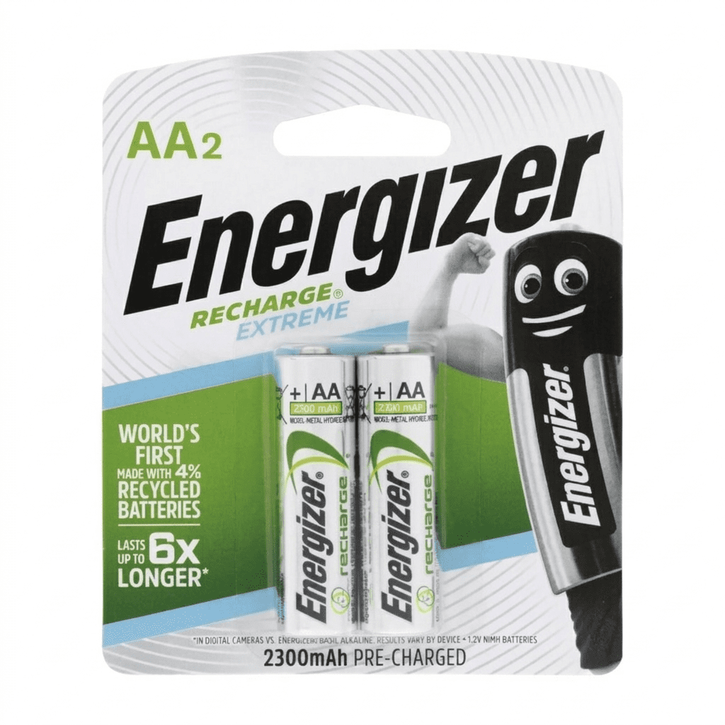 Pack 2xAA rechargeable Energizer