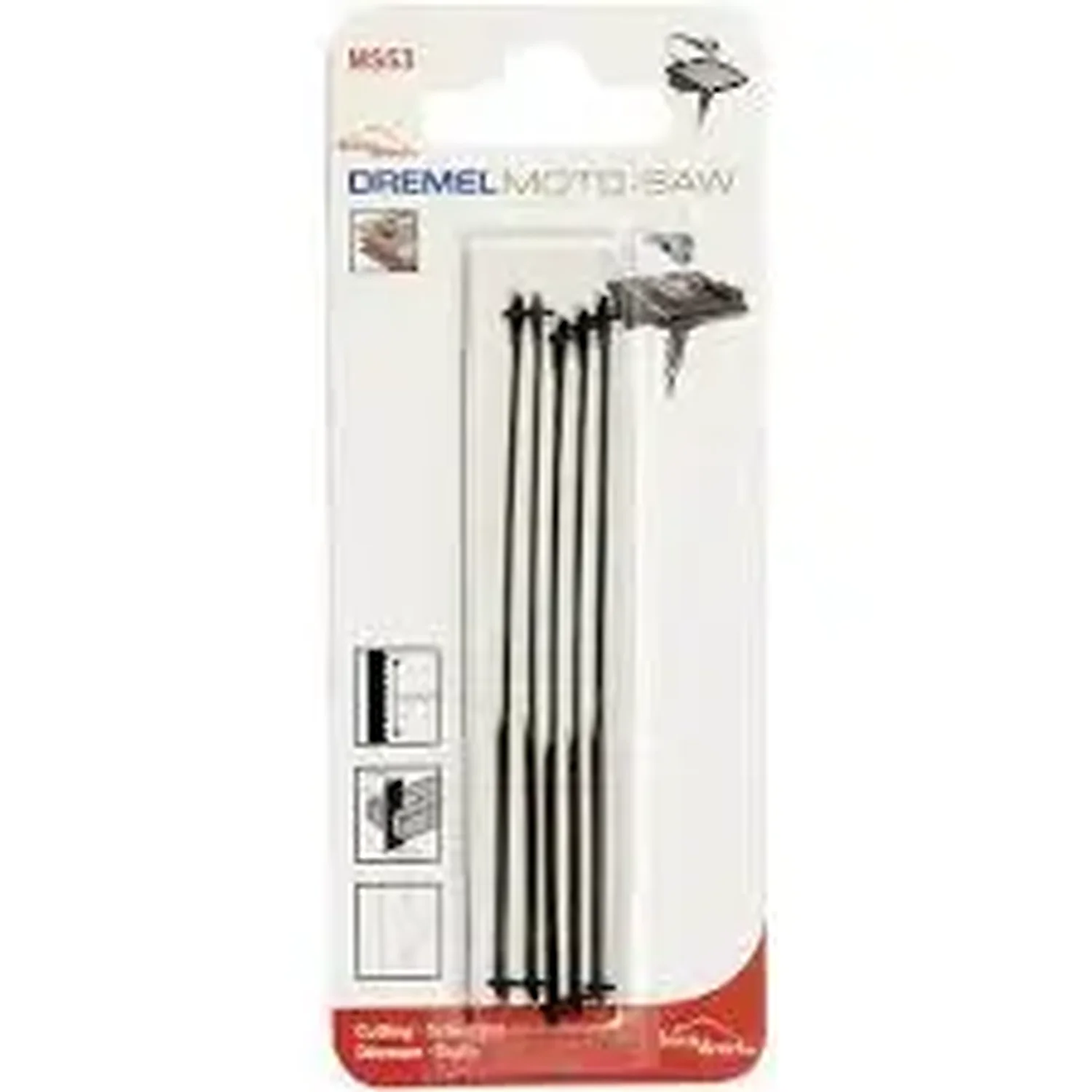 Lot de 5 lames MS53 pour outils de découpe, composants électroniques