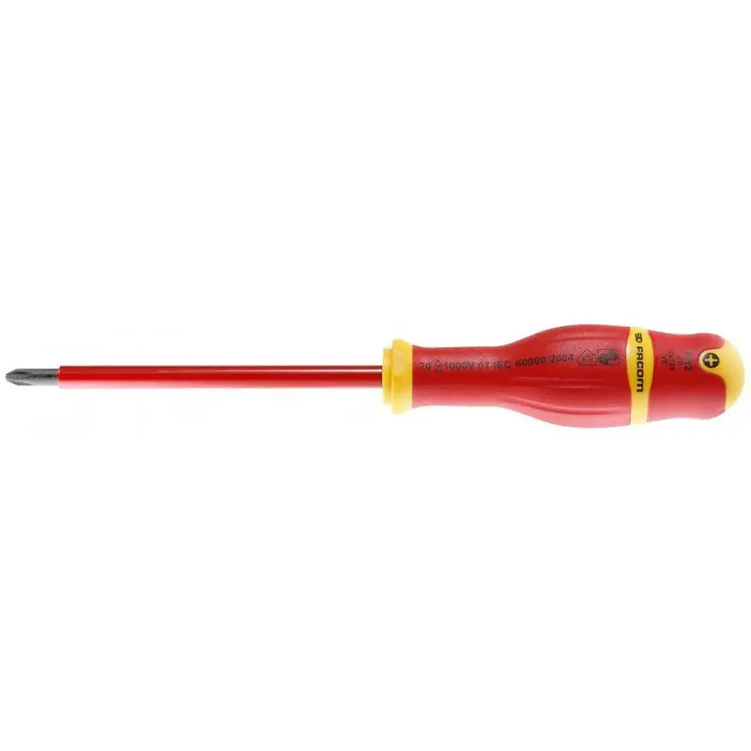 Tournevis de précision isolé 3x100mm pour électronique