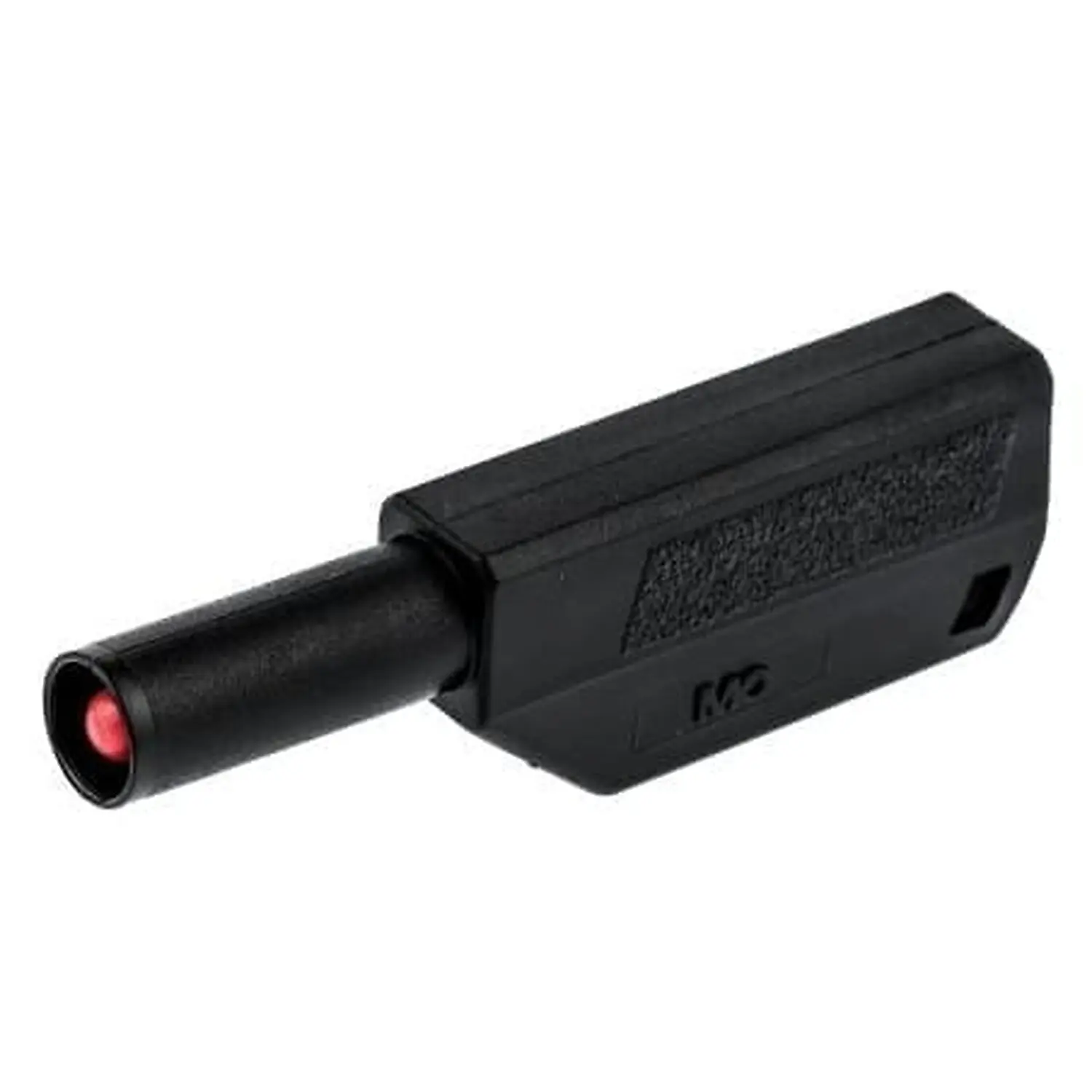 Fiche Banane Sécurisée 4mm Noir - Connecteur pour Projets Électroniques