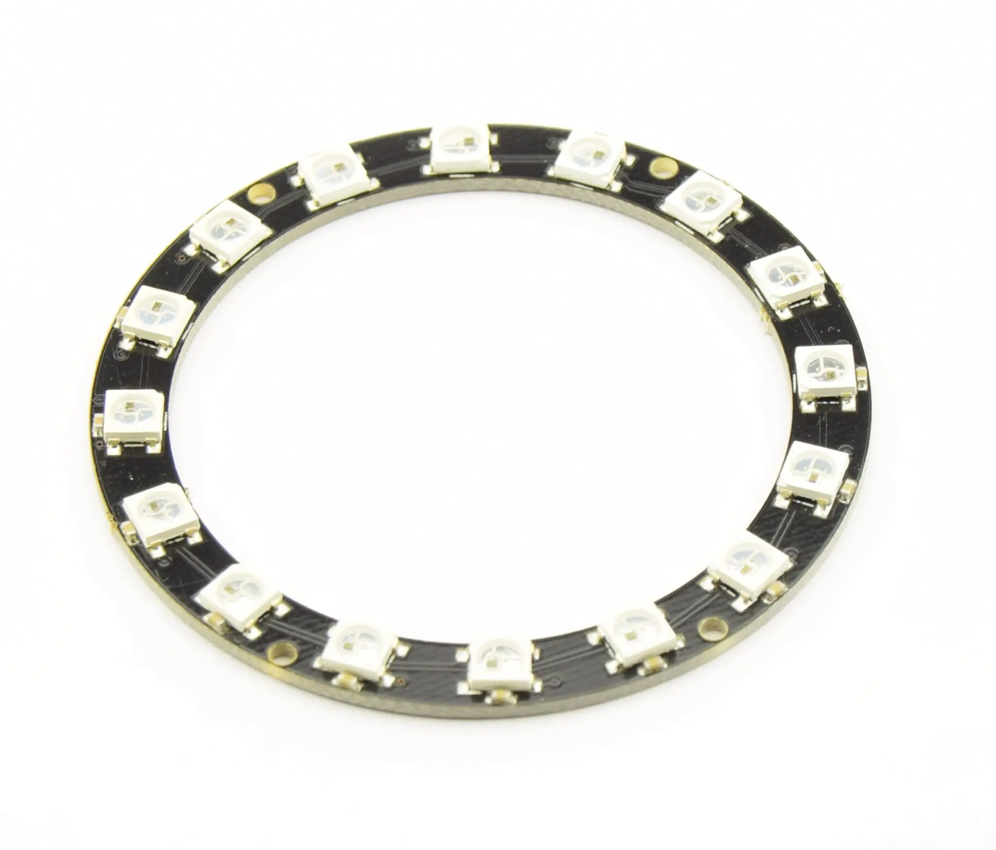 Carte Rond 16 x LED SMD RVB 5050 - 16 bits WS2812