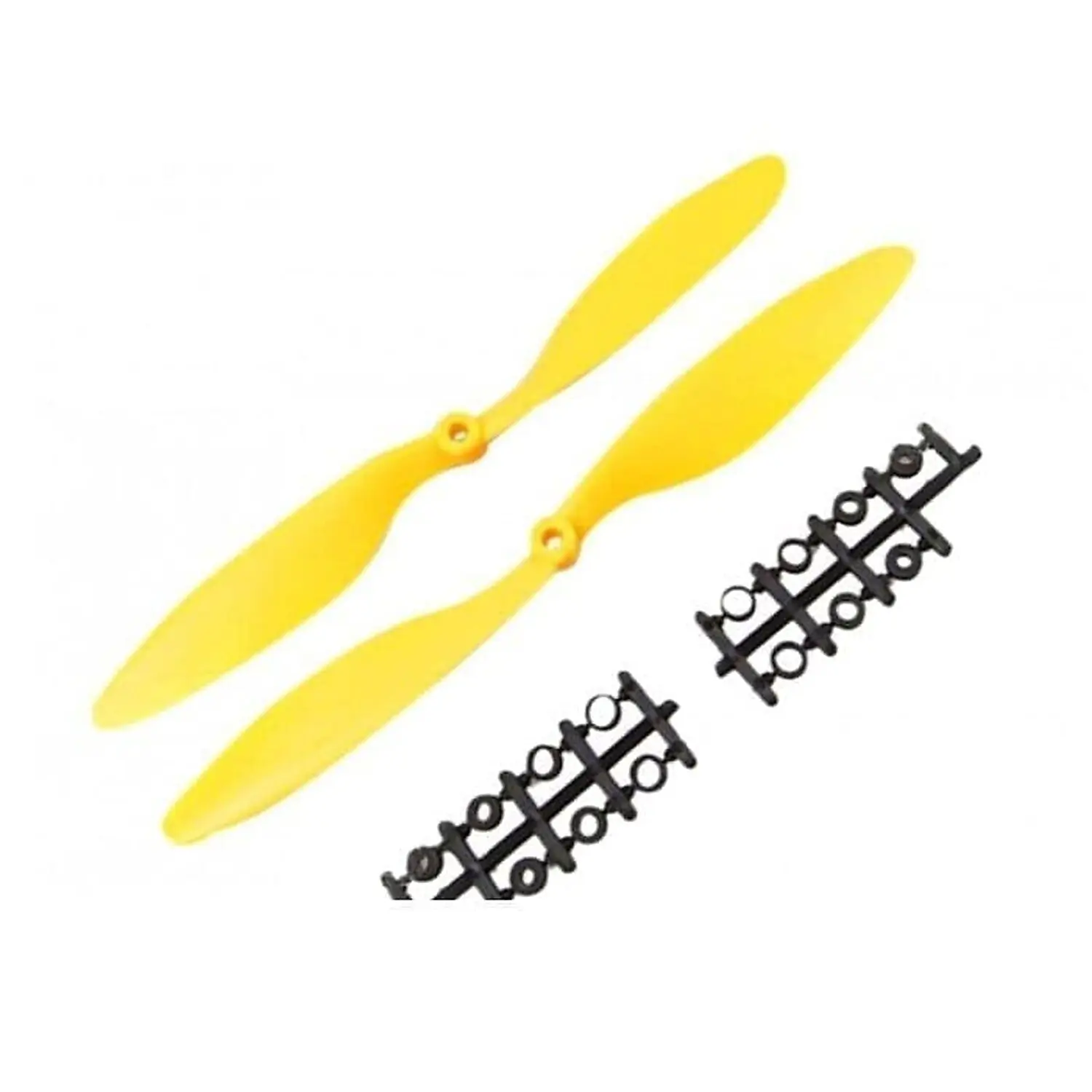 Hélice pour Drone Multicopter RC F450, Paire 1045 Jaune