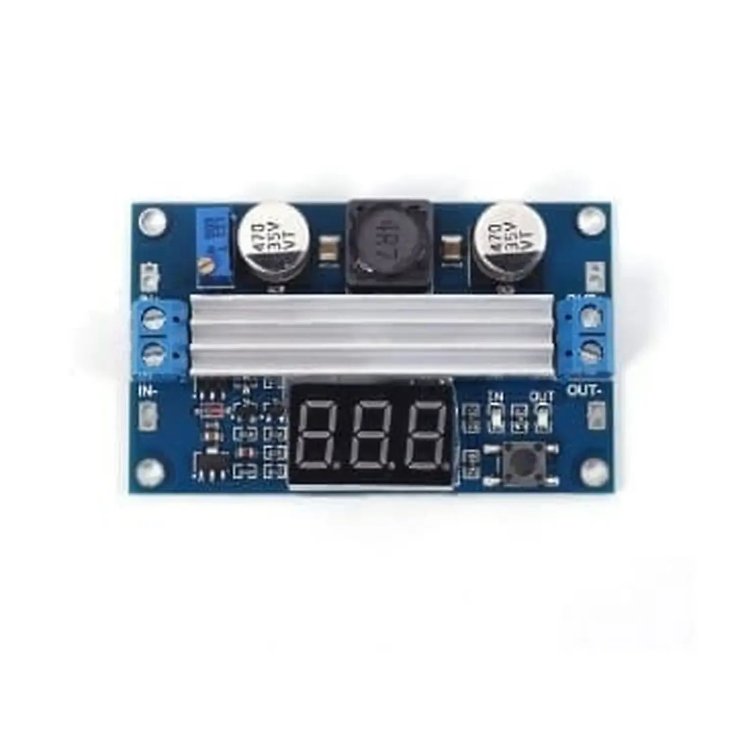 Module élévateur réglable DC-DC 3.0-35V à 3.5-35V 100W avec voltmètre
