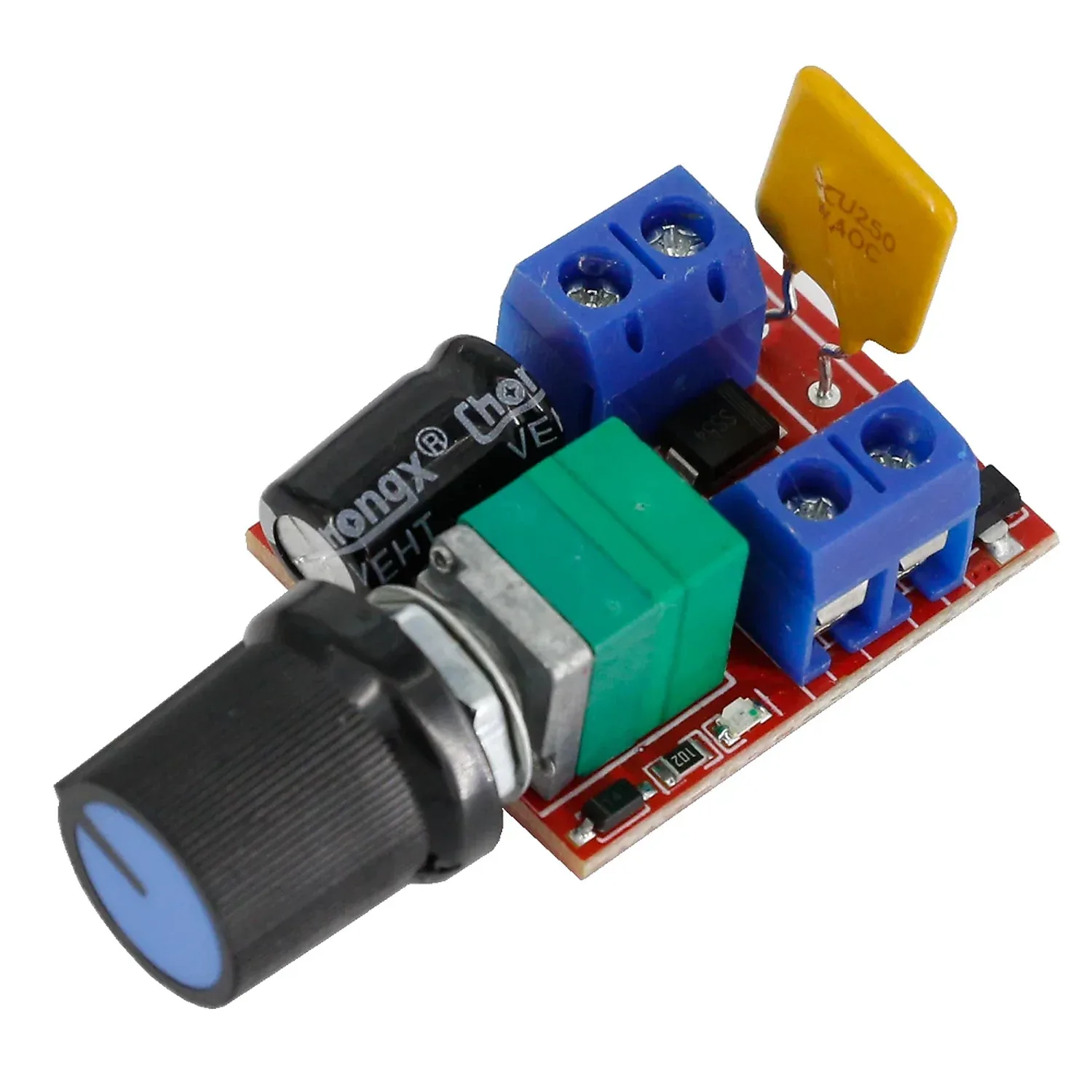 Régulateur de vitesse PWM de moteur à courant continu 3V-35V 5A
