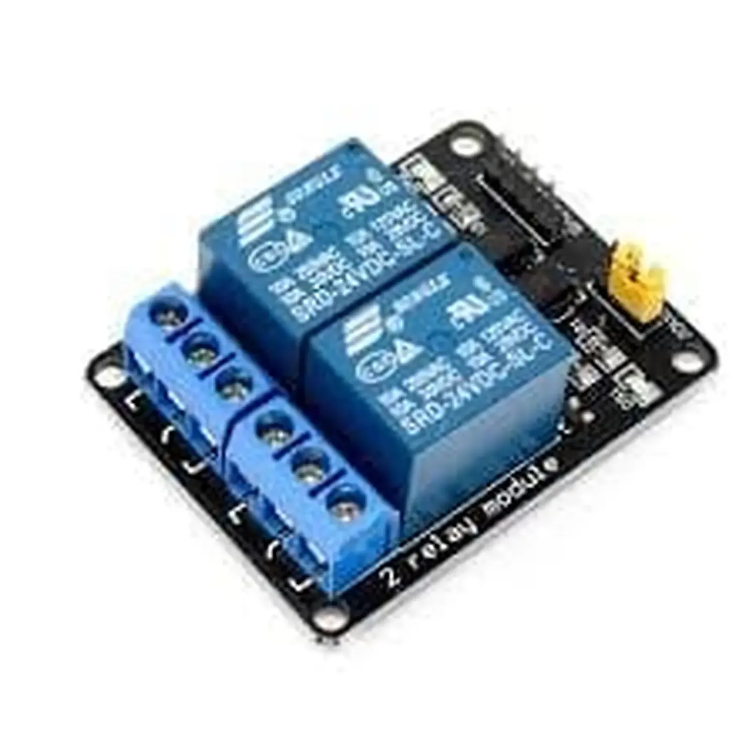Module relais 24V 2CH avec light coupling