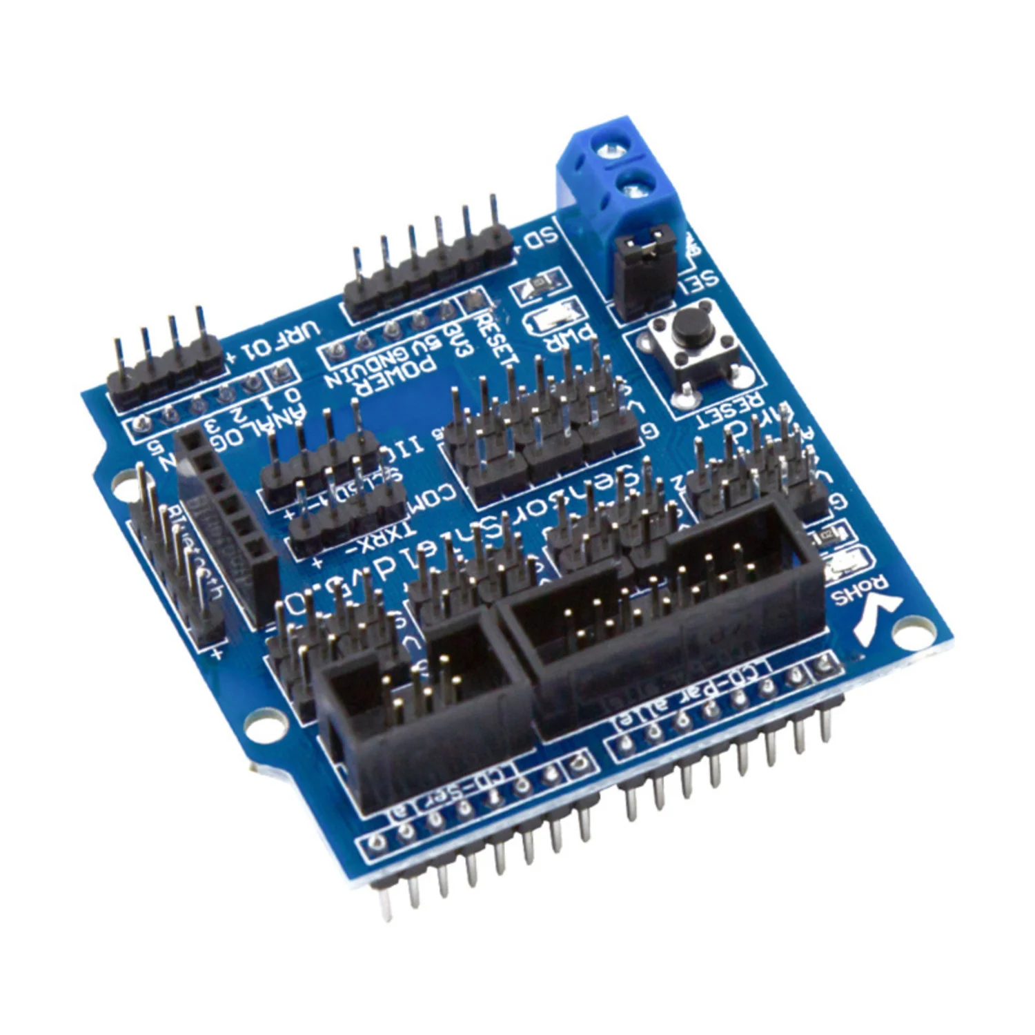 Carte d'extensions des capteurs V5 pour arduino uno