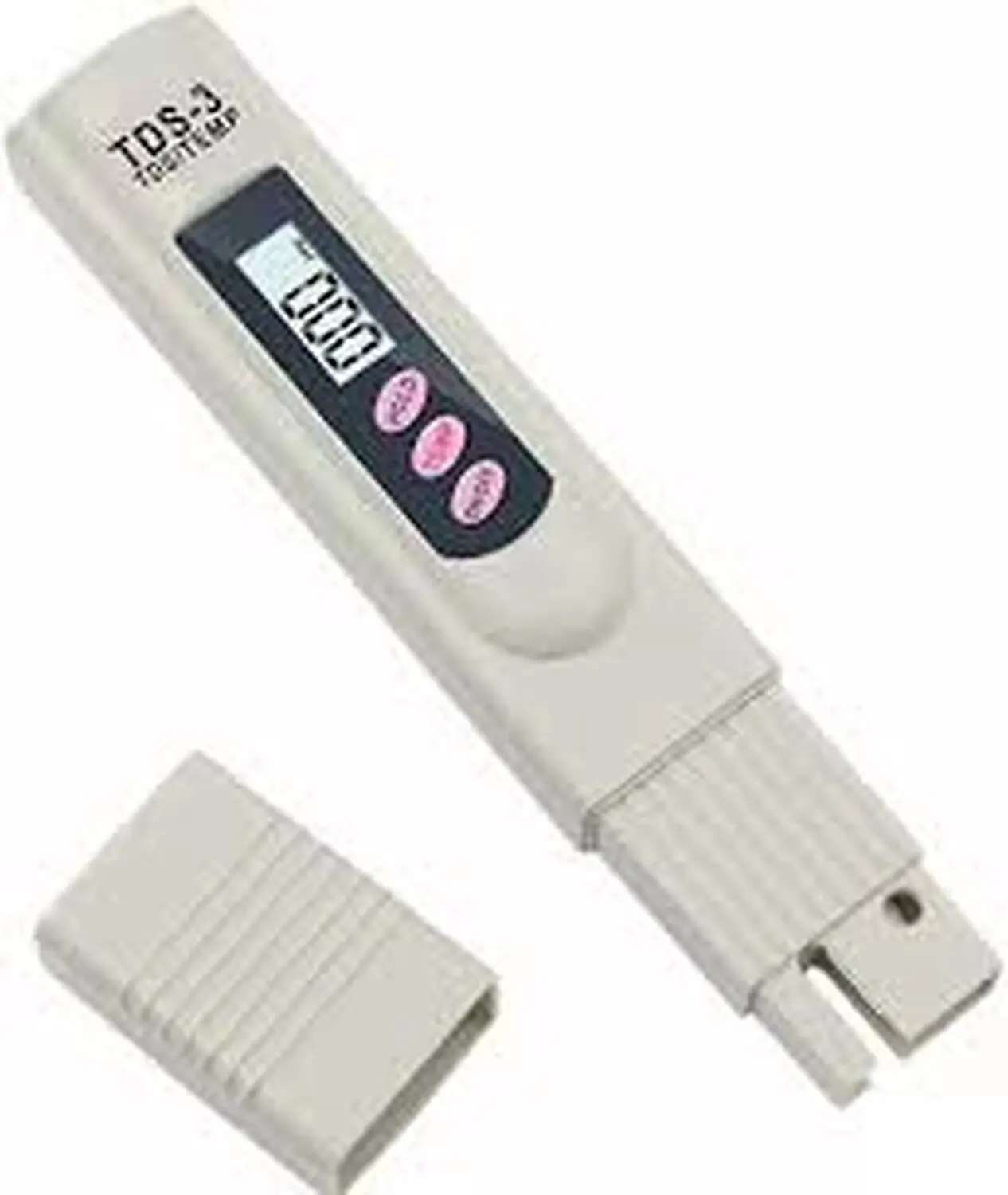 Testeur de qualité de l'eau TDS-3 0-9990 ppm sans batterie