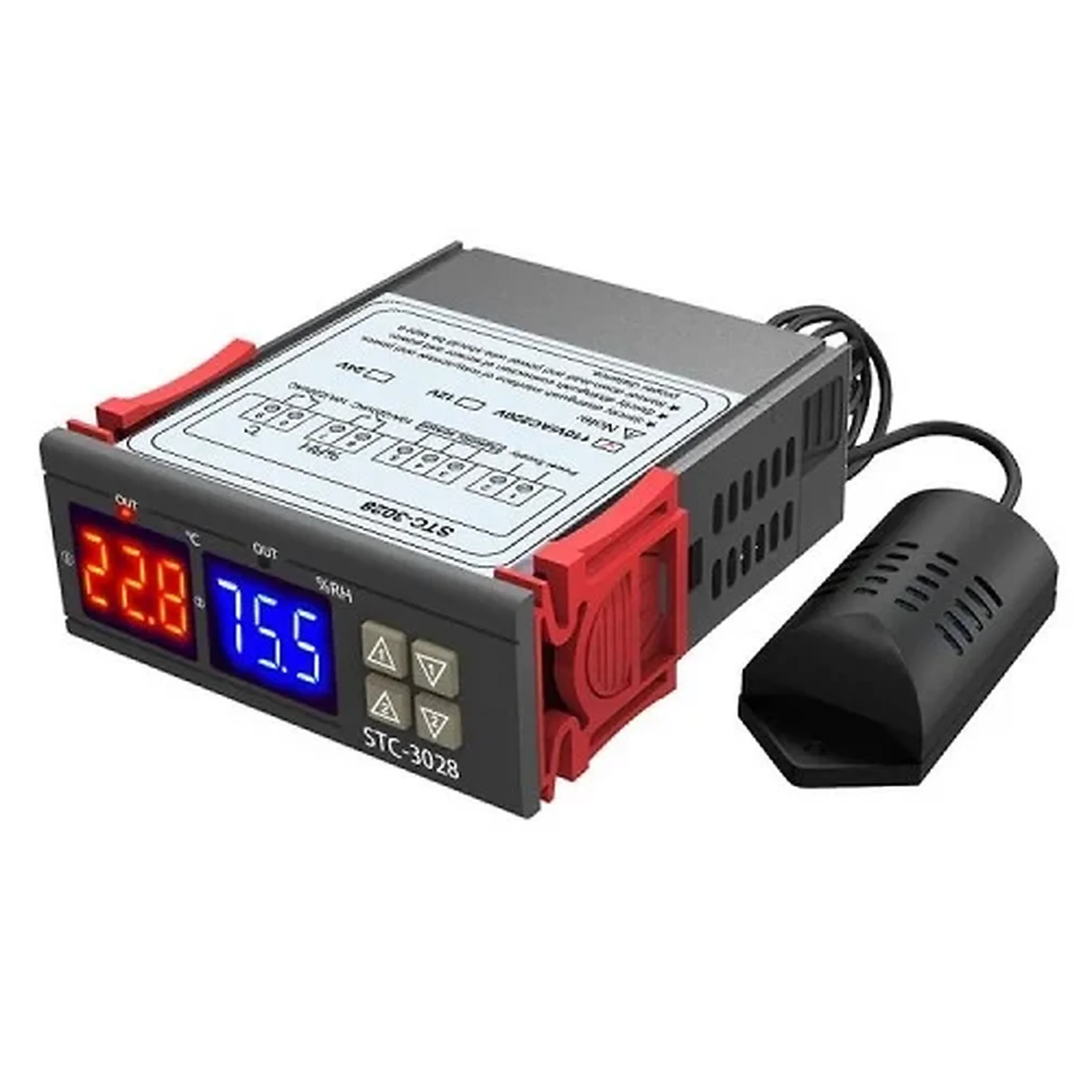 Controleur de temperature STC-3028 220 AC + sonde 1 M