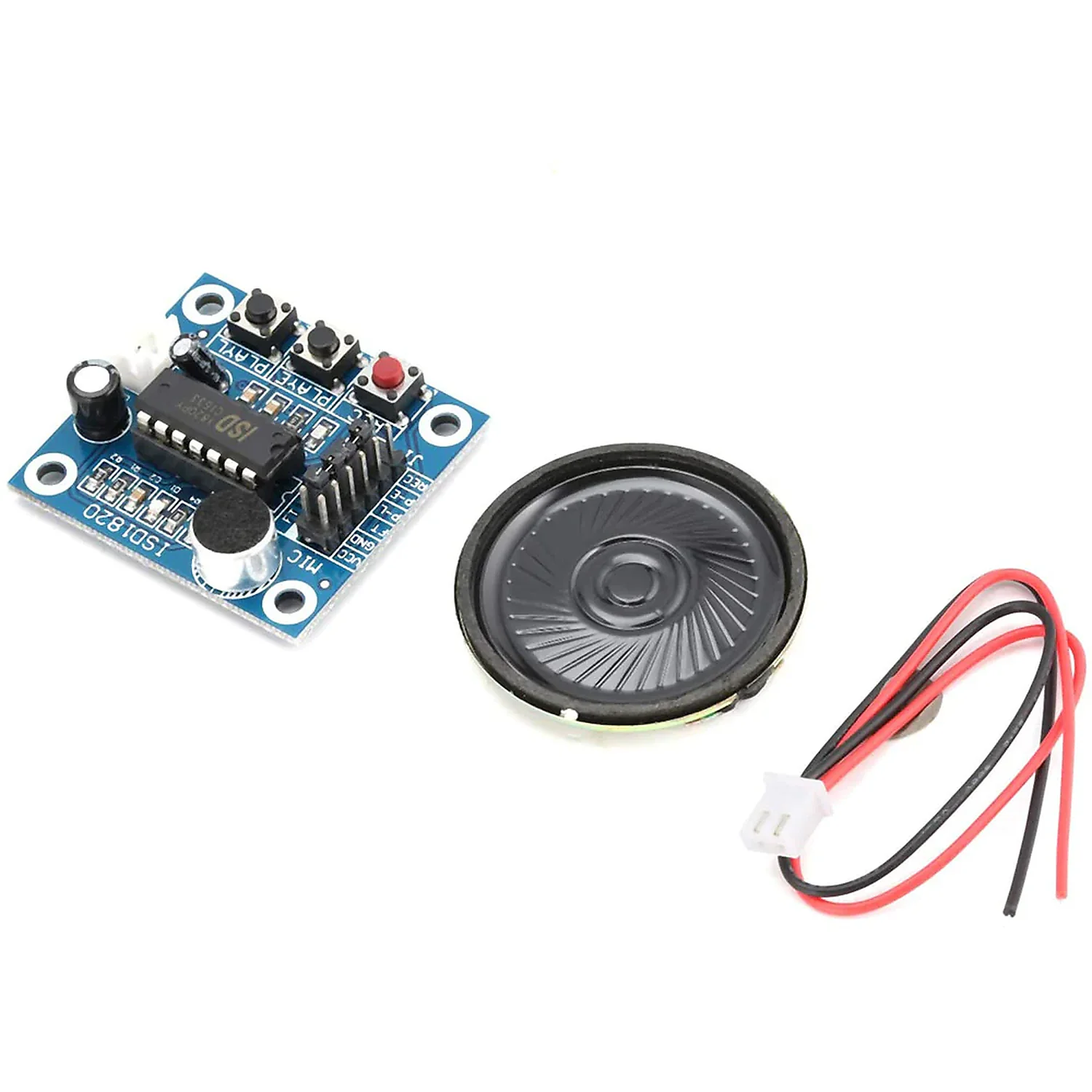 Module d’enregistrement de carte son/ voix ISD1820 avec micro