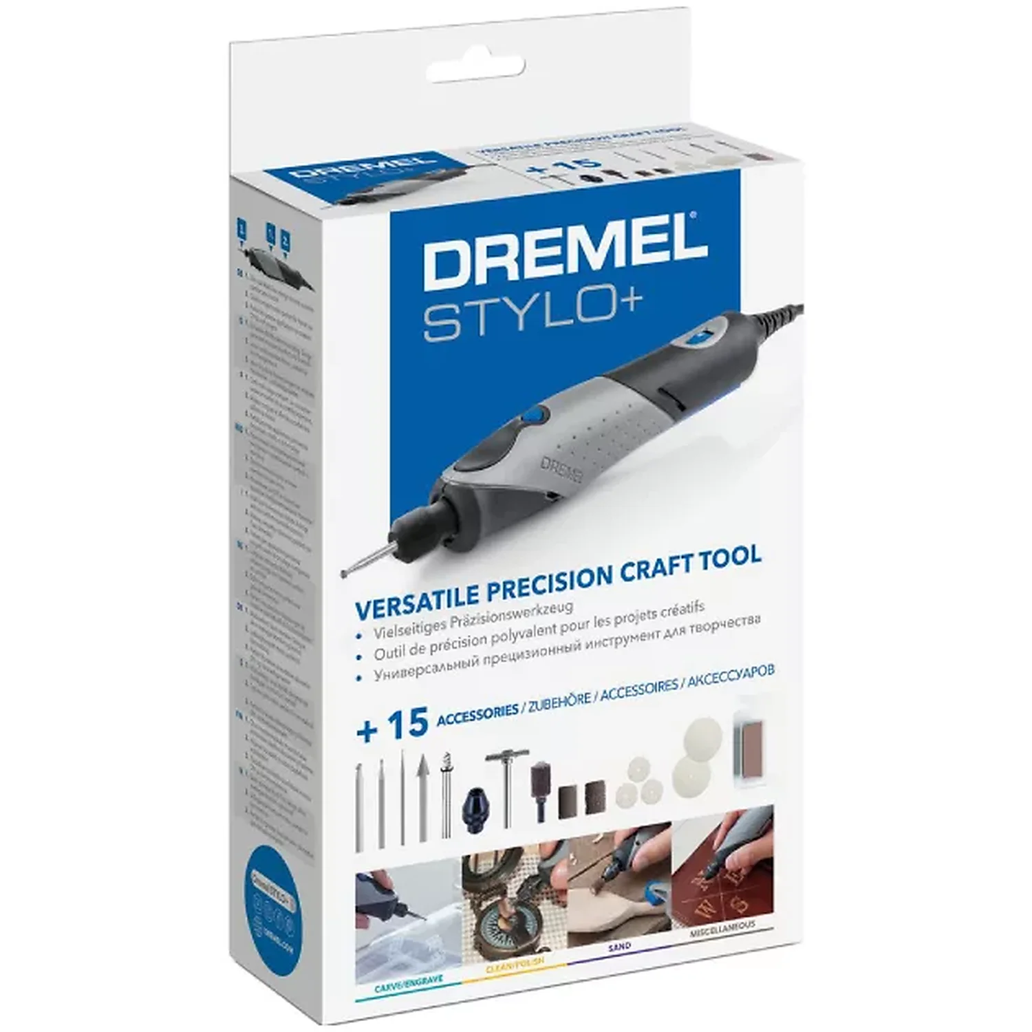 Mini perceuse stylo DREMEL 2050-15, outil de précision électronique 230V