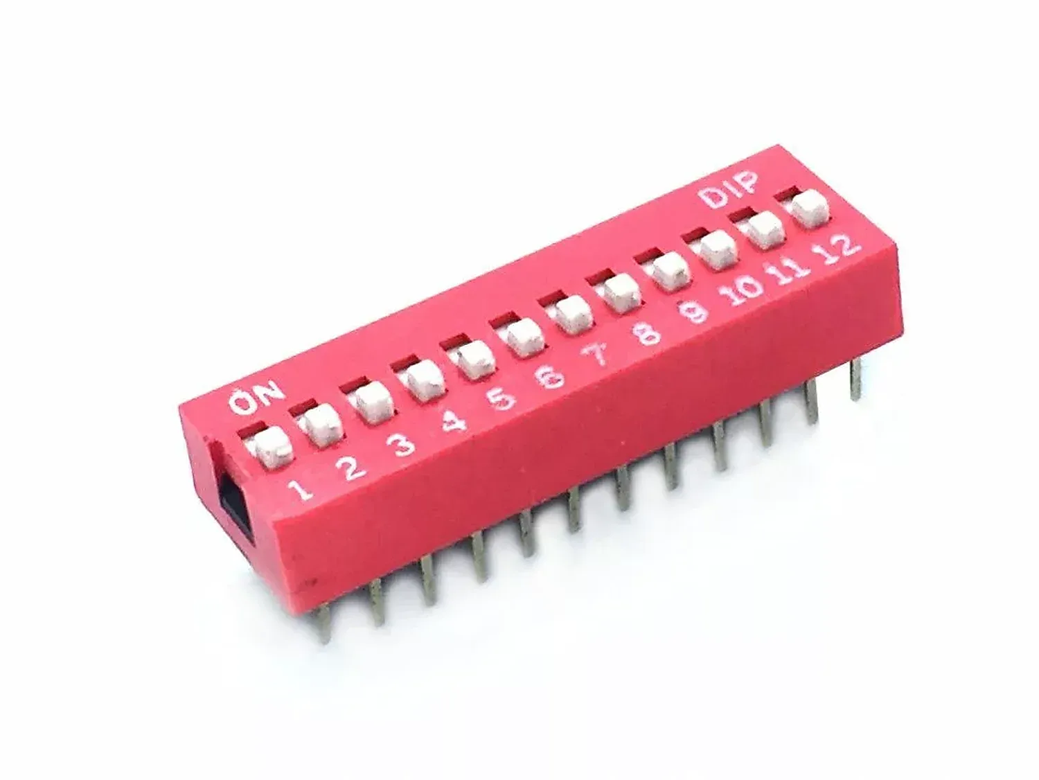 Interrupteur DIP Switch 12Pin 2,54 mm