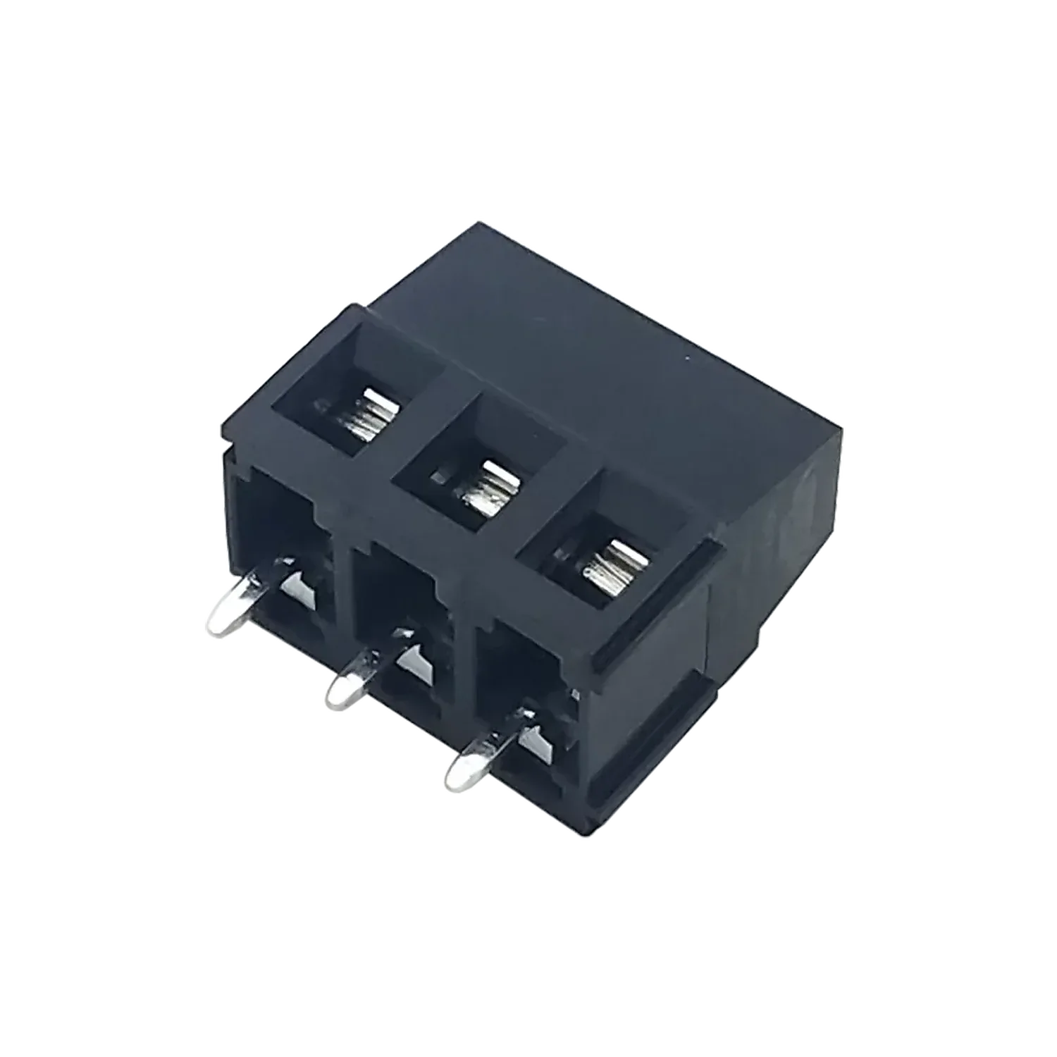 Borne à vis noire 3Pin 5,08 mm - Composant électronique pour connexions sécurisées