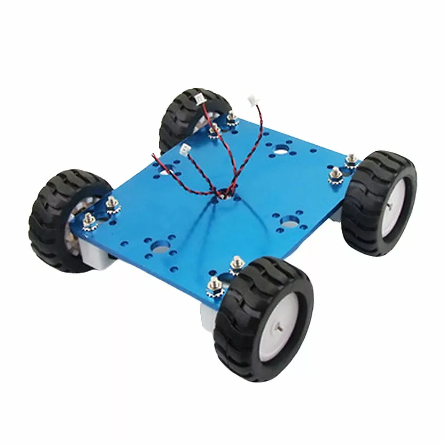 Robot Bleu à bricolage à 4 roues