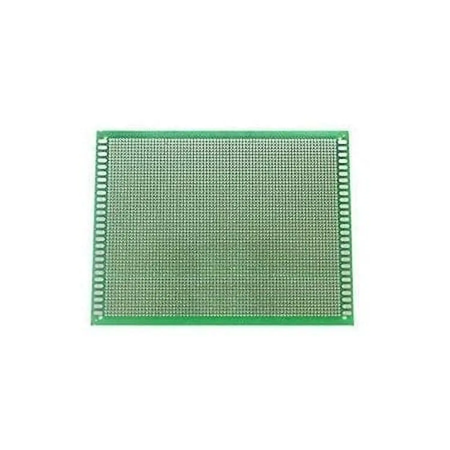 Plaque perforee 20x15 cm verte Double face