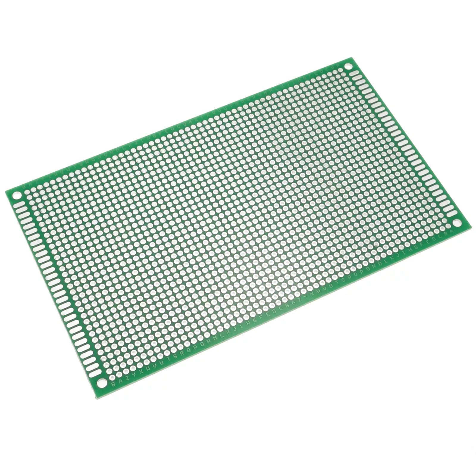 Plaque perforee 7X9 cm Verte Double Face