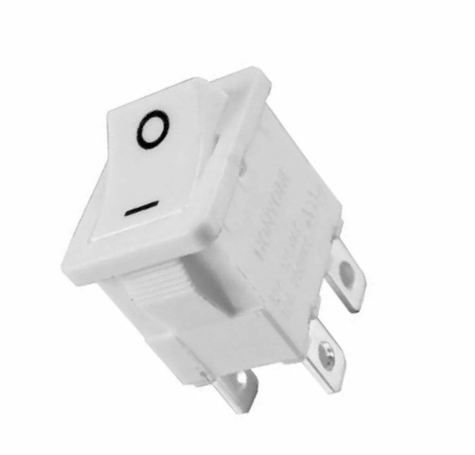 interrupteur à bascule marche arrét KCD11 2Pin 3A-250V Blanc