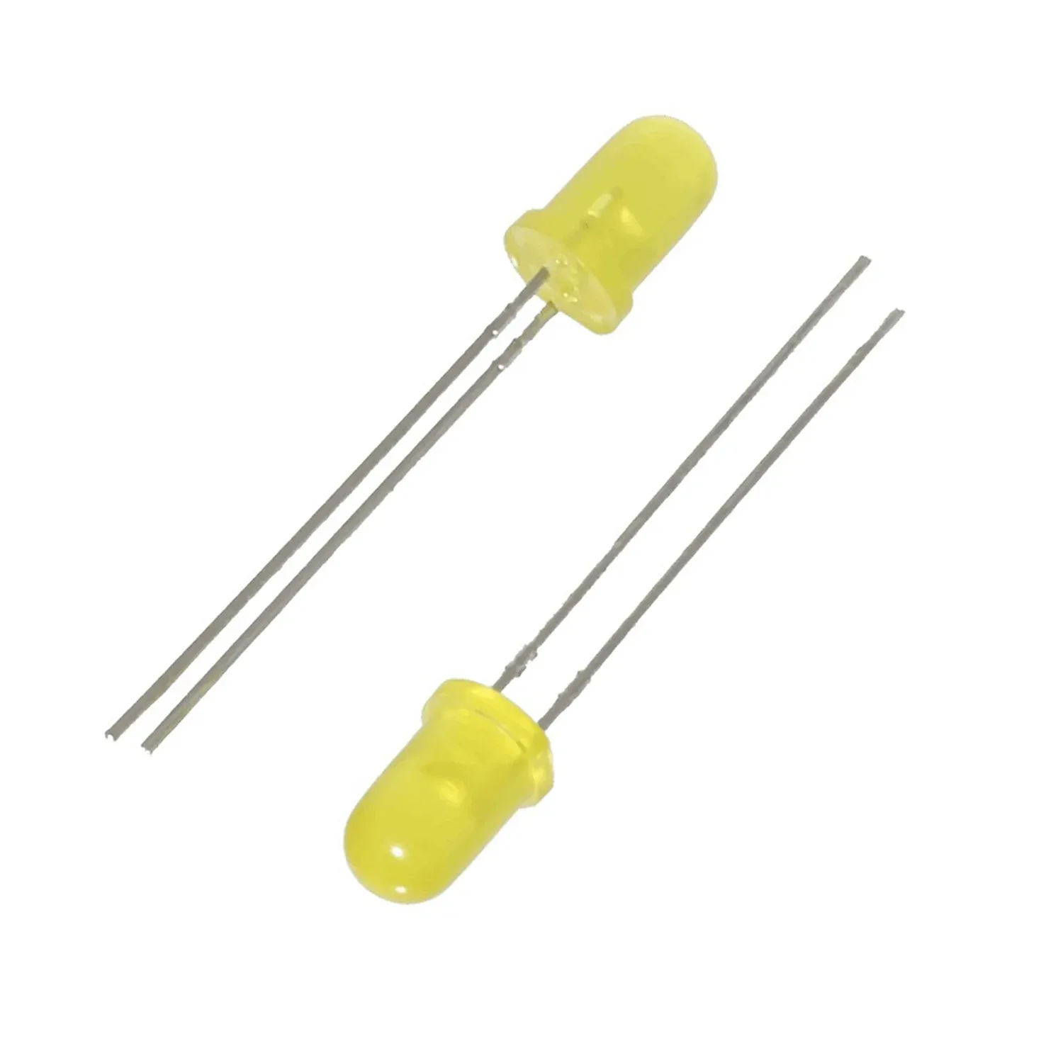 Led Jaune 5mm Optoélectronique 2V Composant Électronique