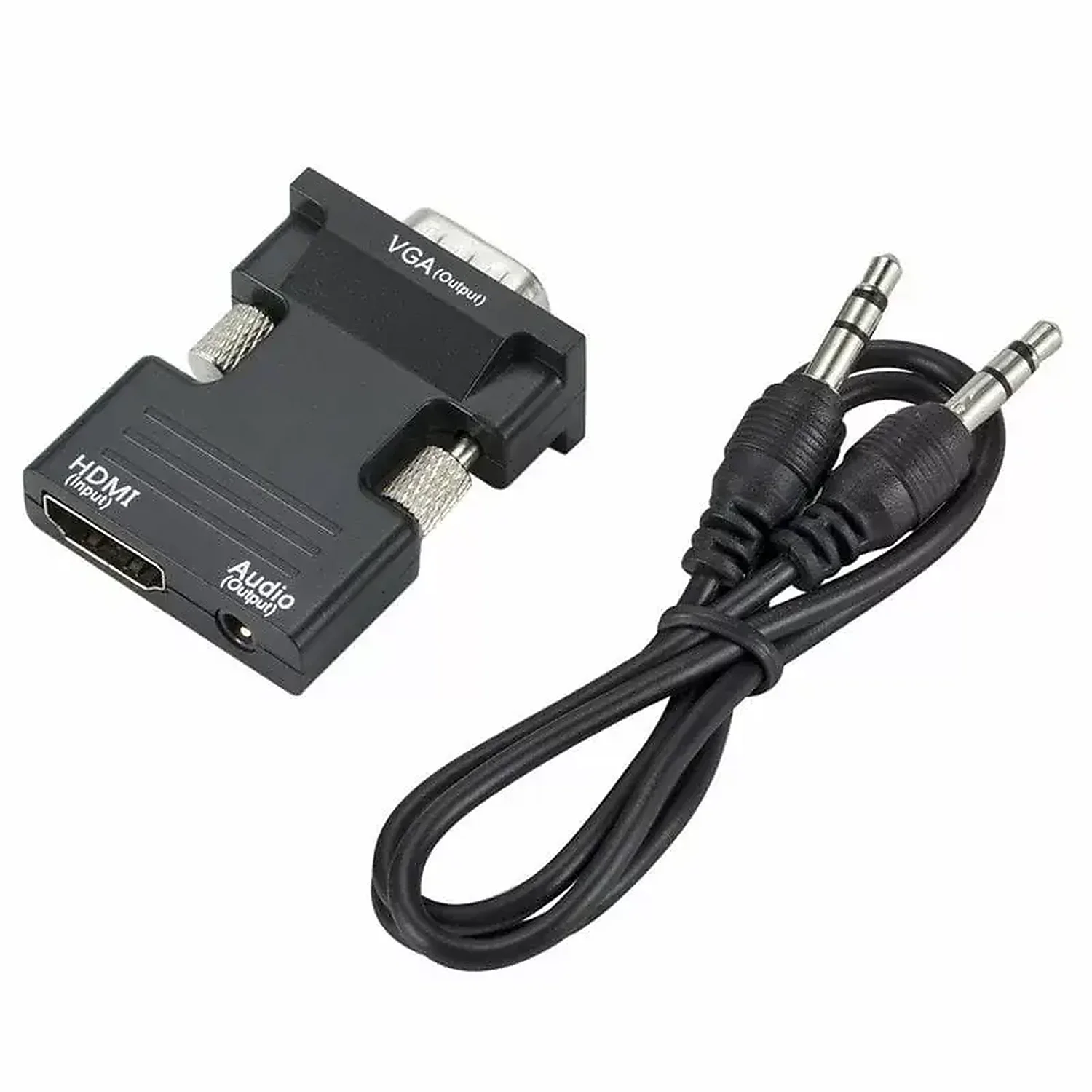 Adaptateur HDMI male /VGA femelle avec audio cable