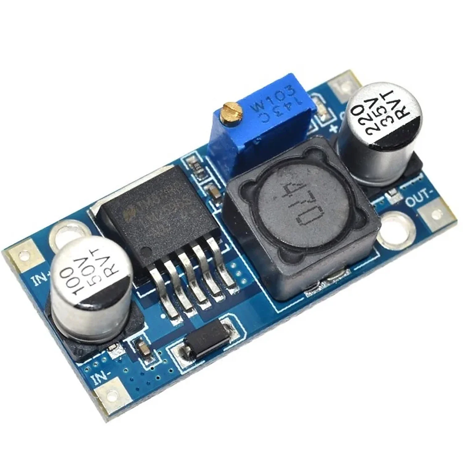 Module abaisseur de tension réglable 48V LM2596HVS Vin:4,5-50V vers Vout:3-35Vdc 3A 15w