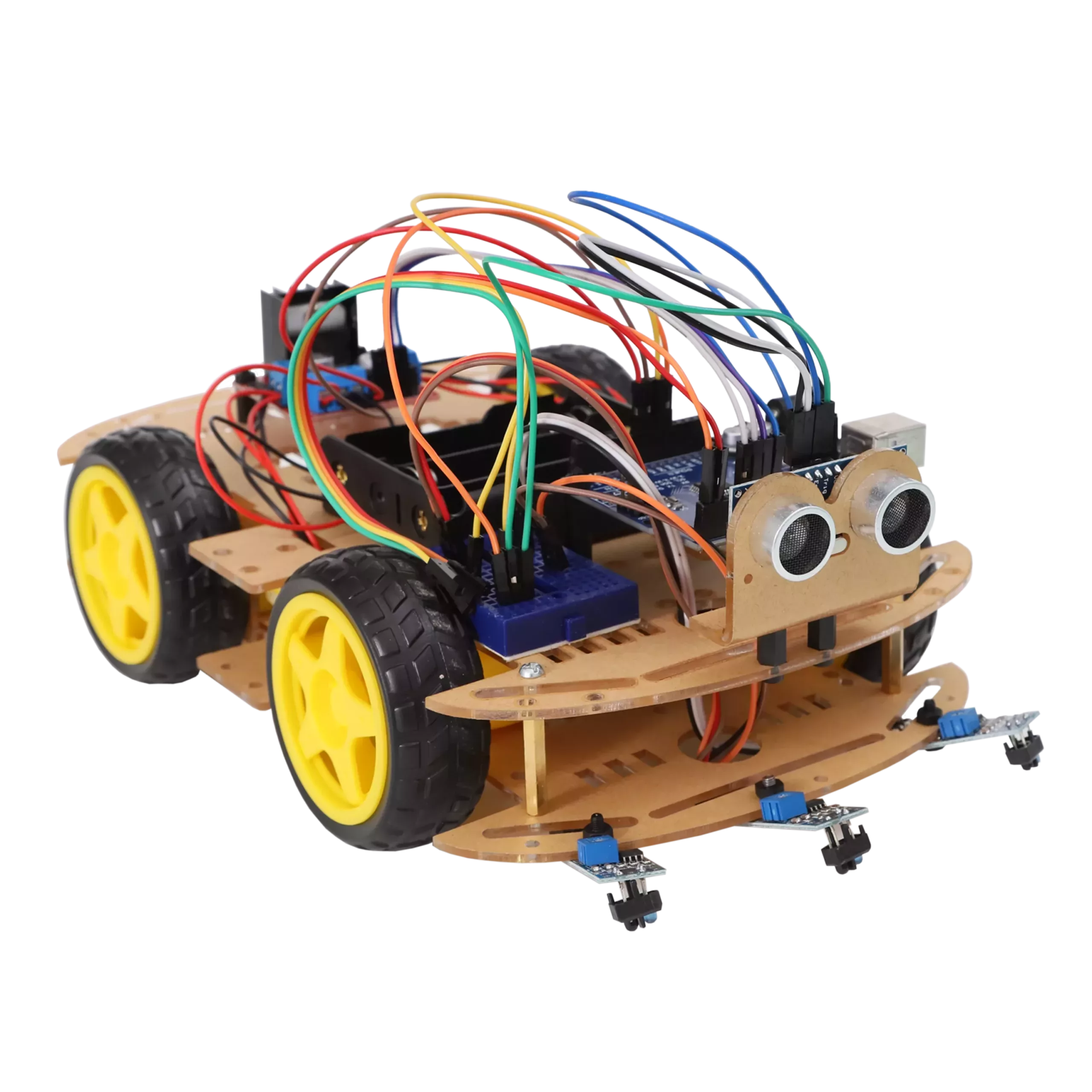 Kit Robot Arduino 4WD 3 en 1 Renardo