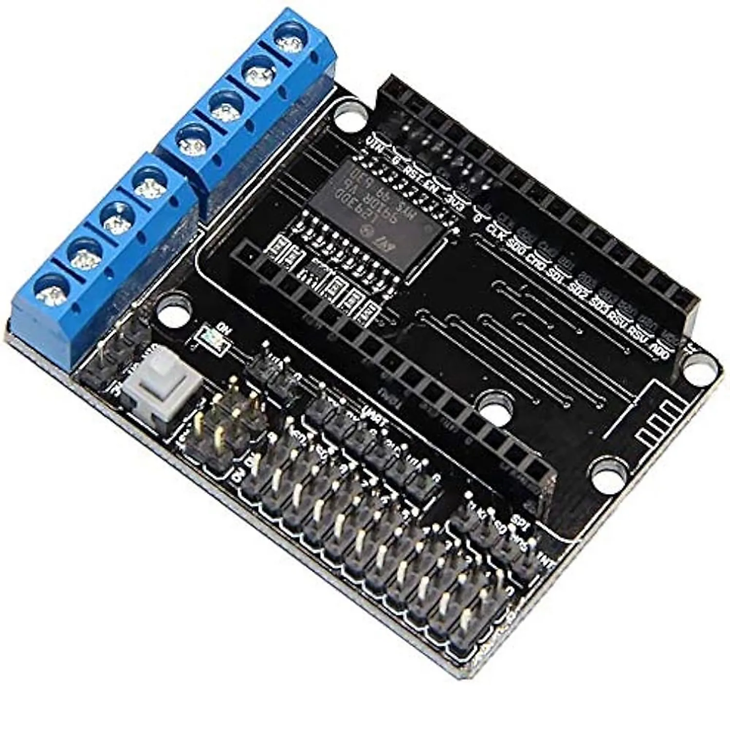Carte de contrôle des moteurs pour la carte ESP8266 CP2102
