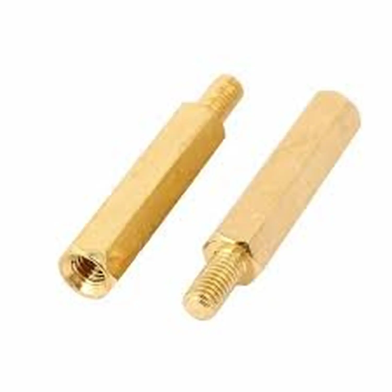 entretoise en laiton jaune M3*10+6mm