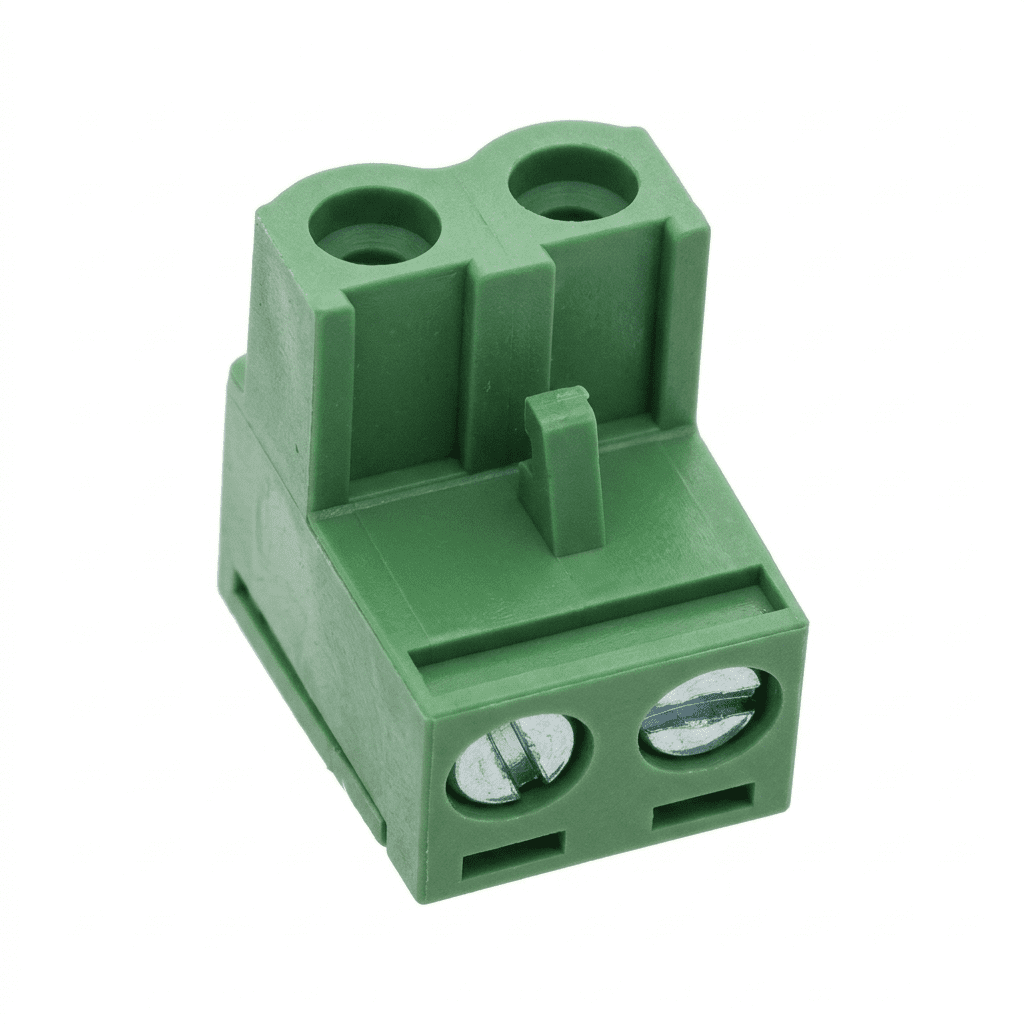 Bornier de connexion Vert KF2EDGK 2Pin 5.08 mm