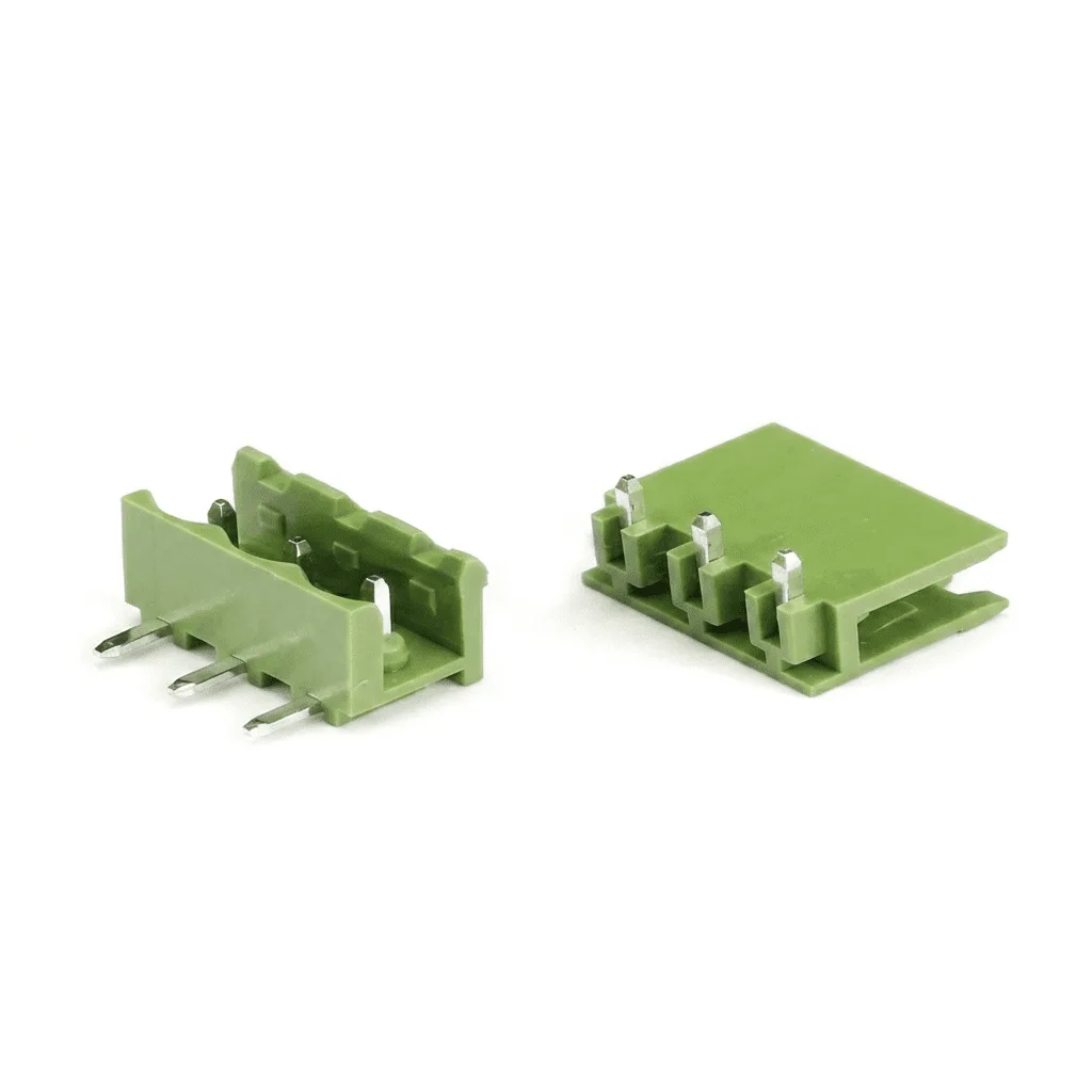 Bornier de connexion PCB KF2EDGR 2Pin droit 5.08 mm Vert
